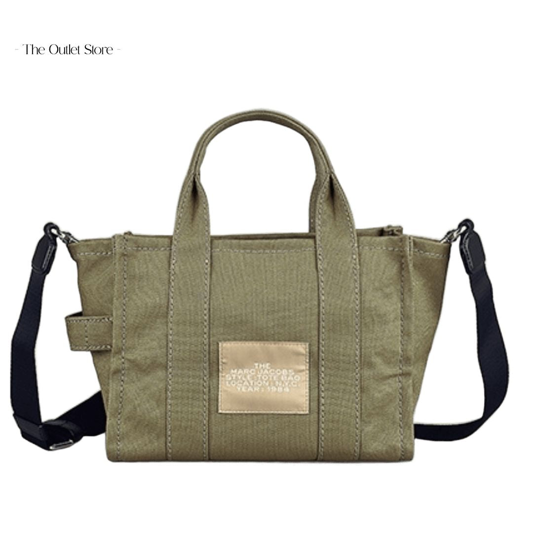 MARC JACOBS MINI TOTE BAG (SLATE GREEN)