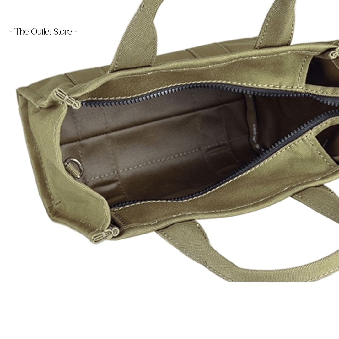 MARC JACOBS MINI TOTE BAG (SLATE GREEN)