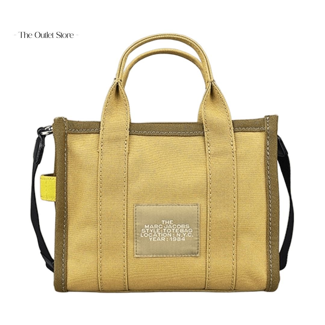 MARC JACOBS MINI TOTE BAG (SLATE GREEN MULTI)