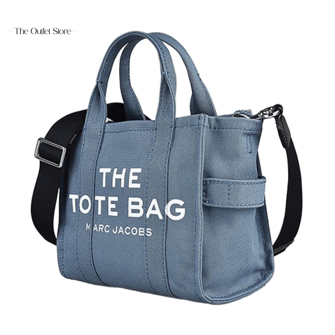 MARC JACOBS MINI TOTE BAG (BLUE SHADOW)