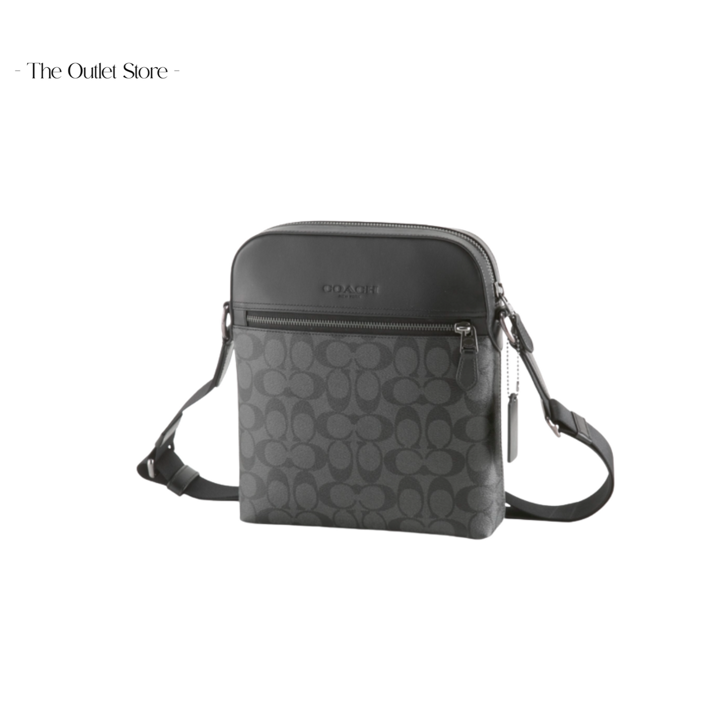 COACH HOUSTON FLIGHT BAG IN SIGNATURE CANVAS