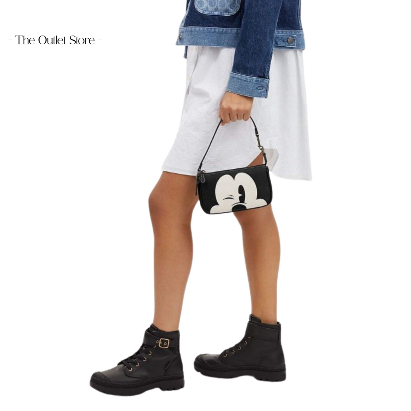 DISNEY X COACH NOLITA 19 WITH WINK MICKEY MOUSE