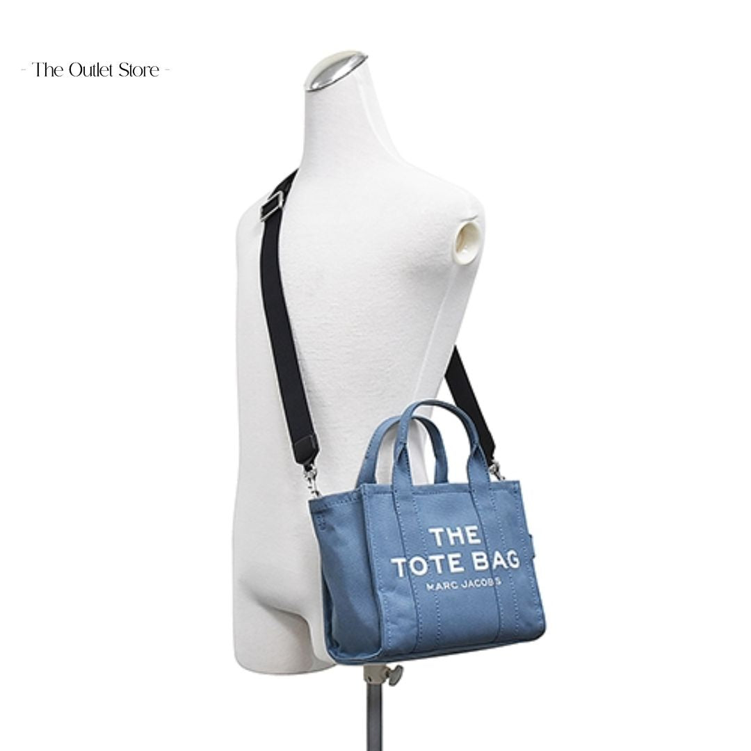 MARC JACOBS MINI TOTE BAG (BLUE SHADOW)