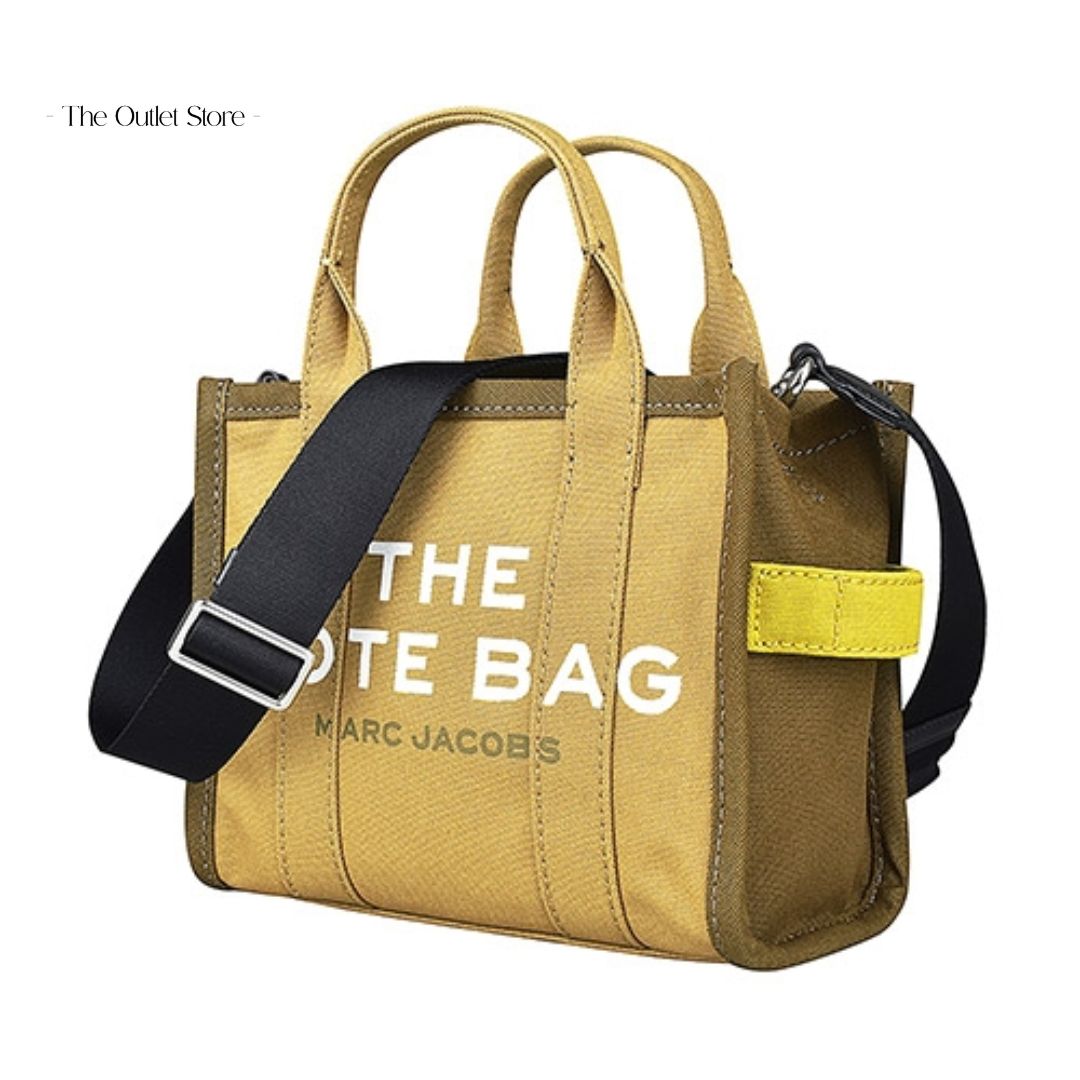 MARC JACOBS MINI TOTE BAG (SLATE GREEN MULTI)