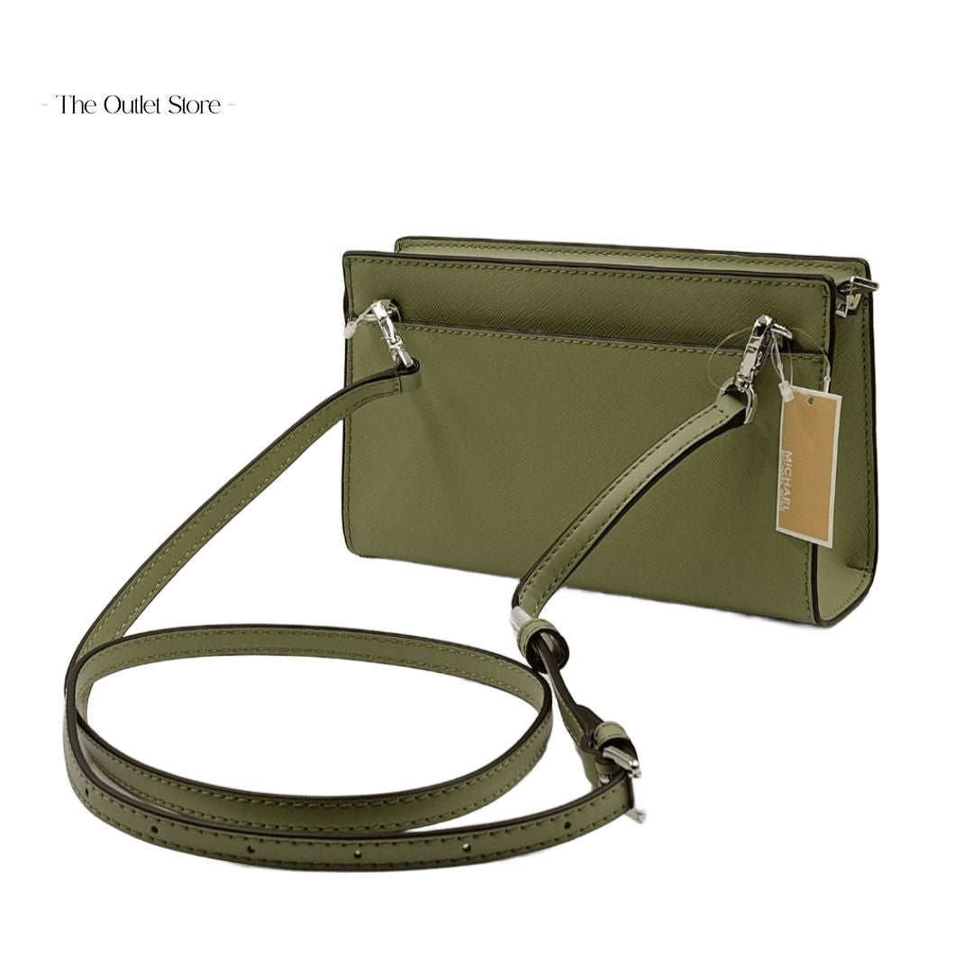MICHAEL KORS SHEILA SMALL FAUX LEATHER CROSSBODY BAG