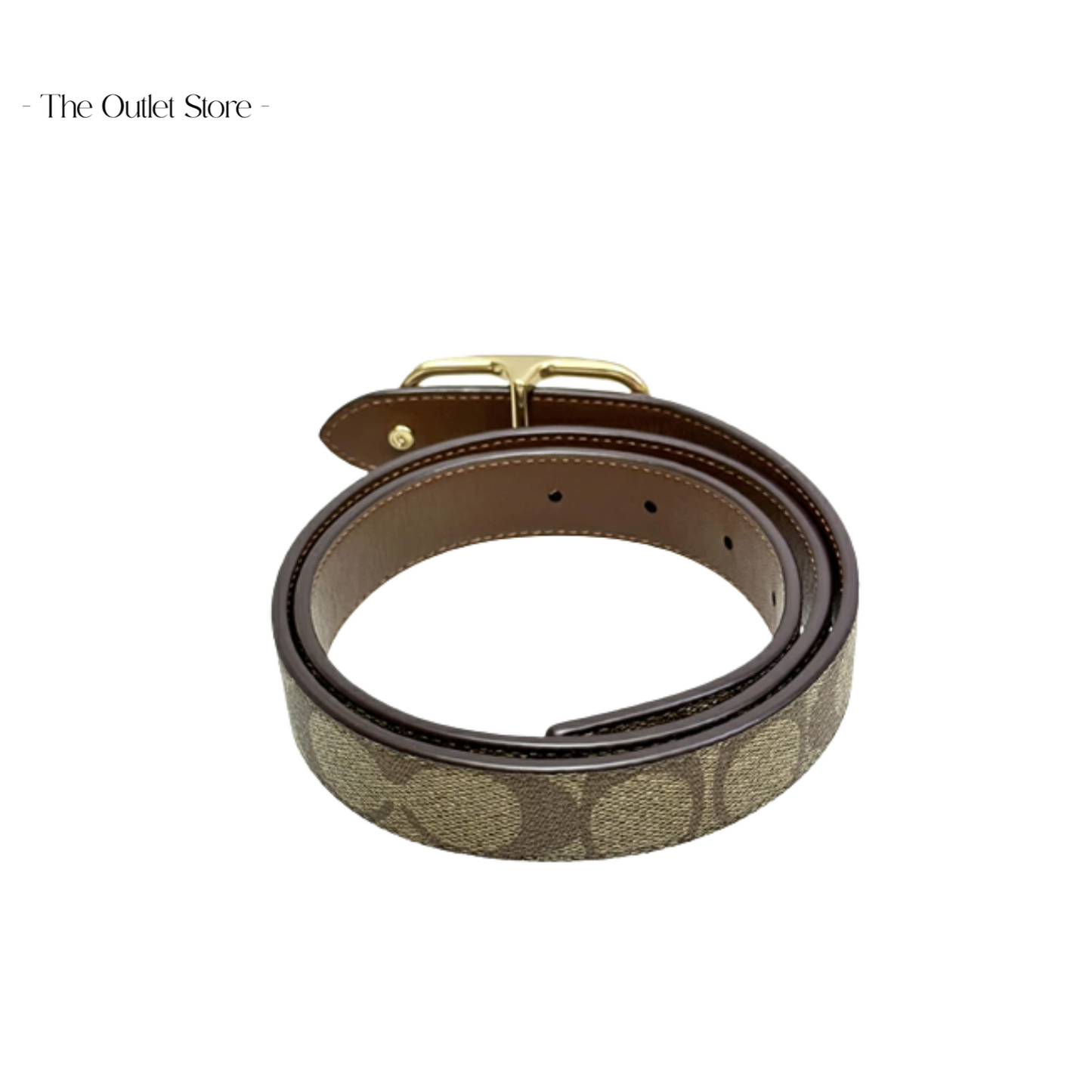 COACH MORGAN RECTANGLE BUCKET BELT