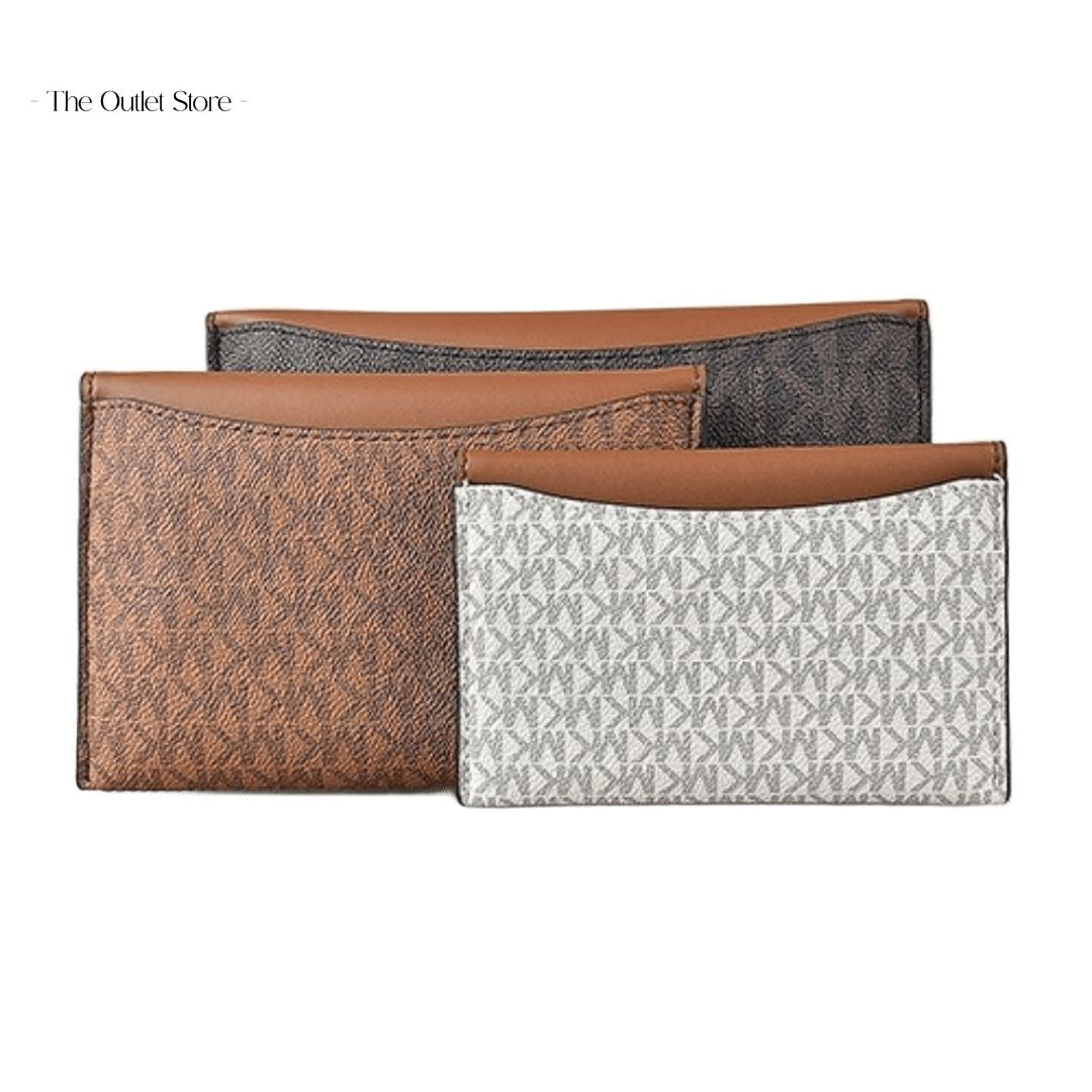 MICHAEL KORS JET SET 3 IN 1 POUCH SET (BROWN)