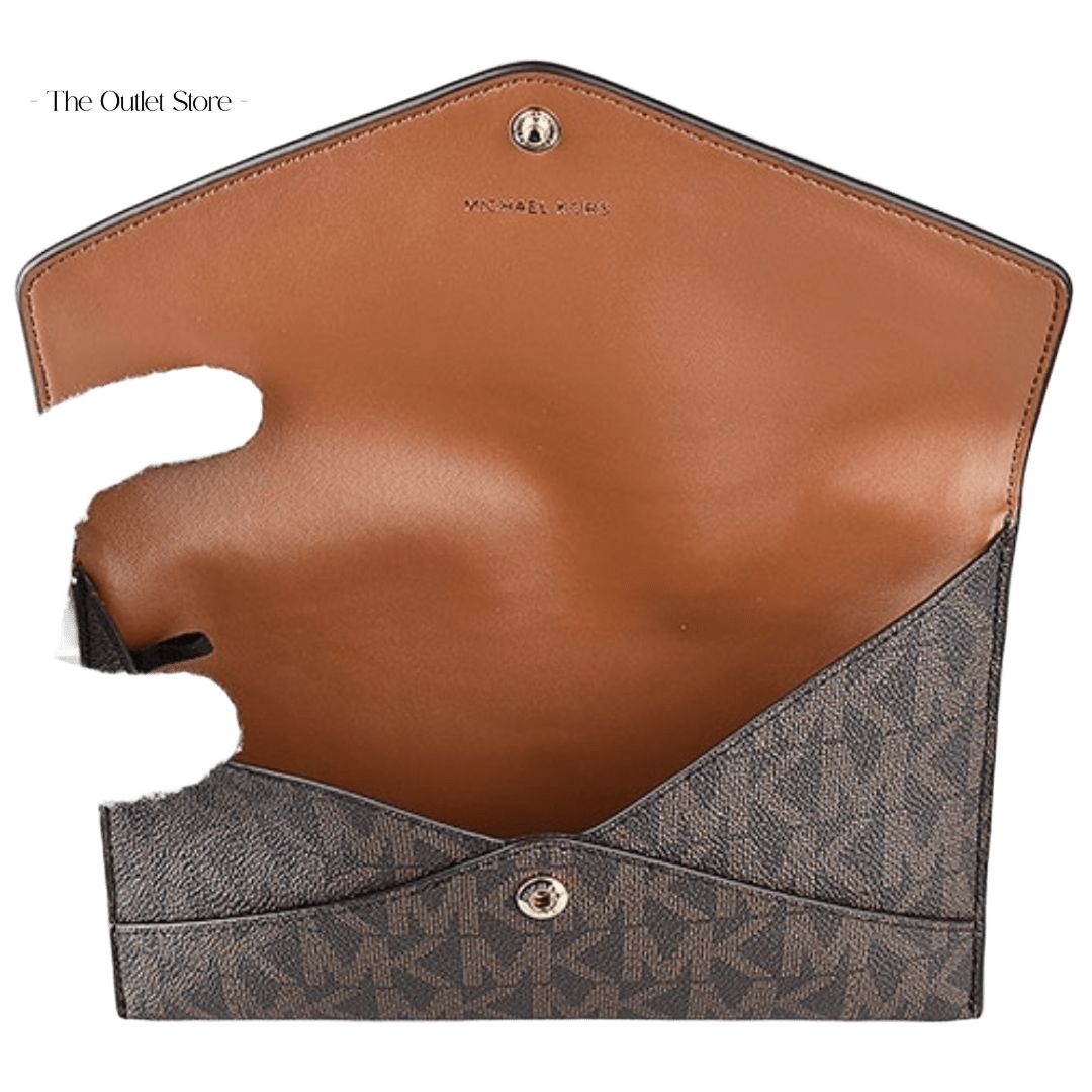 MICHAEL KORS JET SET 3 IN 1 POUCH SET (BROWN)