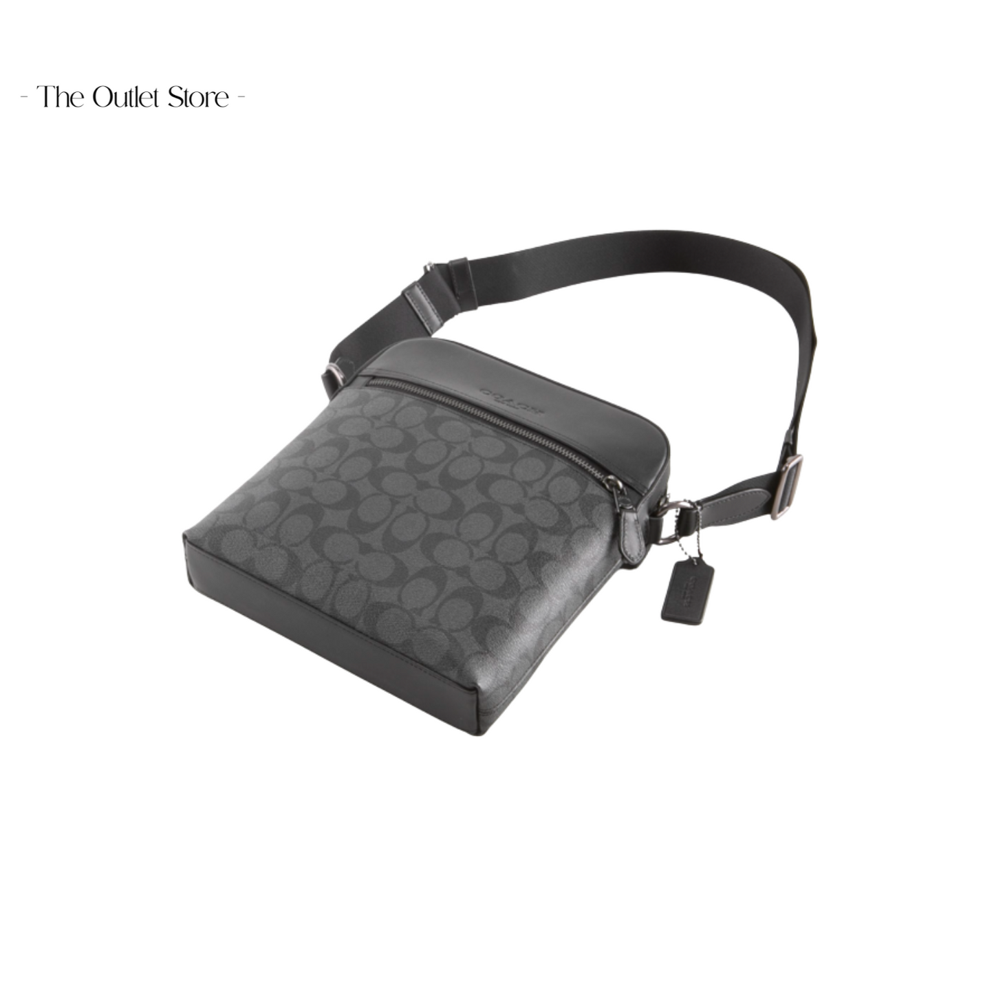 COACH HOUSTON FLIGHT BAG IN SIGNATURE CANVAS
