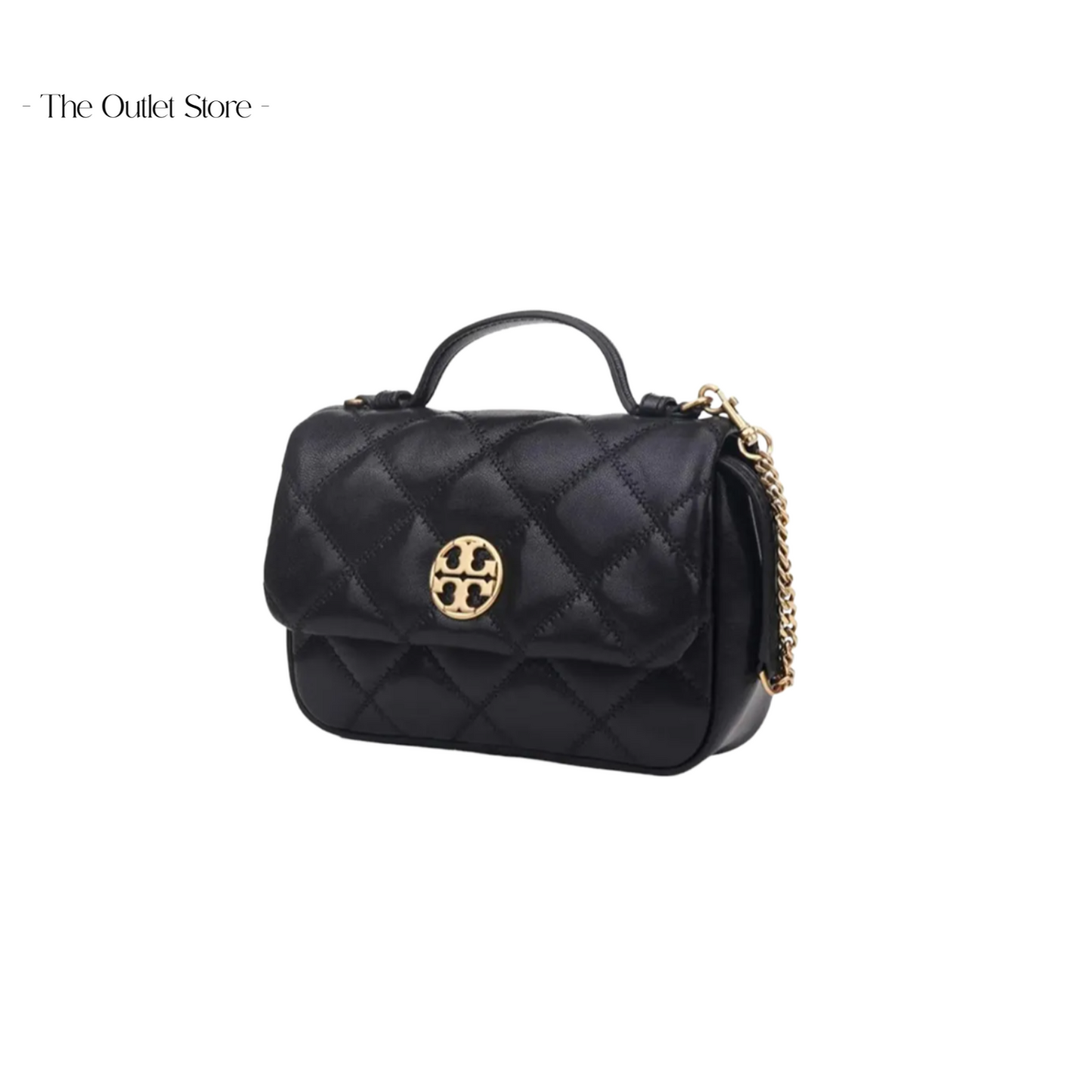 TORY BURCH SHEEPSKIN LEATHER SHOULDER CROSSBODY BAG