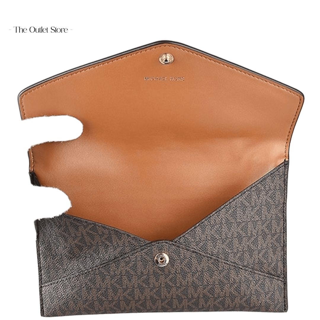 MICHAEL KORS JET SET 3 IN 1 POUCH SET (BROWN MULTI)