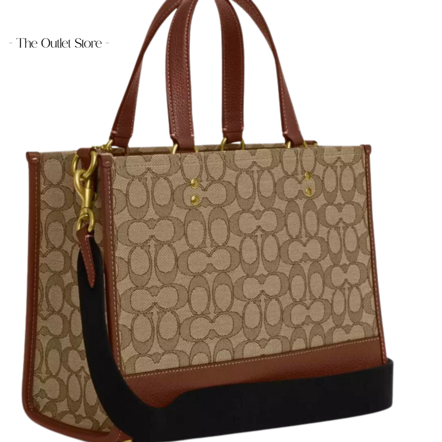 DISNEY X COACH DEMPSEY CARRYALL SIGNATURE JACQUARD MICKEY MOUSE