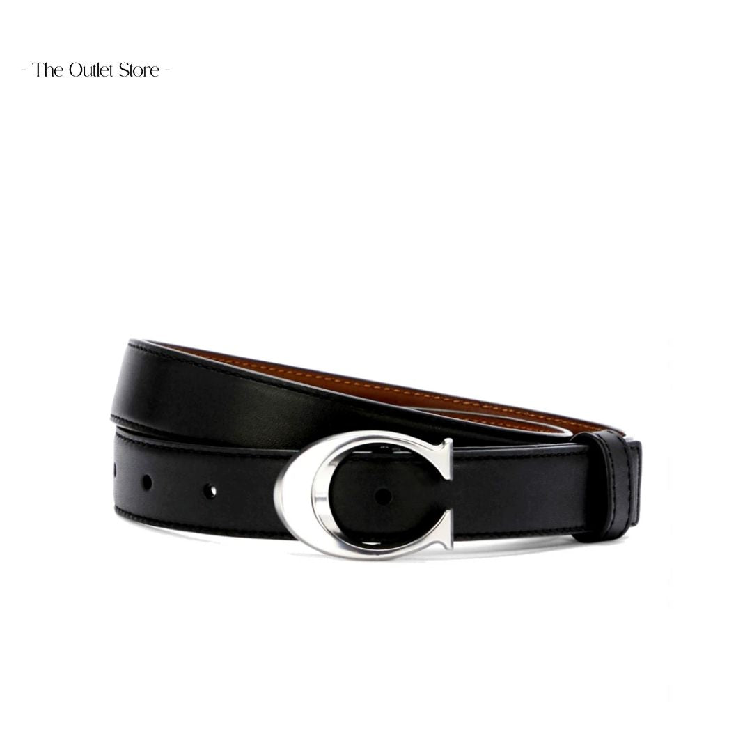 COACH SIGNATURE BUCKLE BELT(25MM)