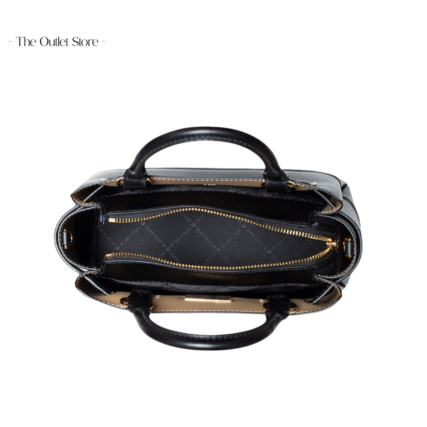 MICHAEL KORS REED SMALL LEATHER BELTED SATCHEL