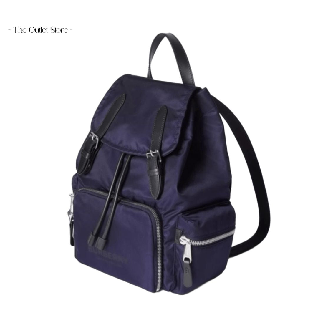 BURBERRY THE RUCKSACK NYLON BACKPACK (NAVY)