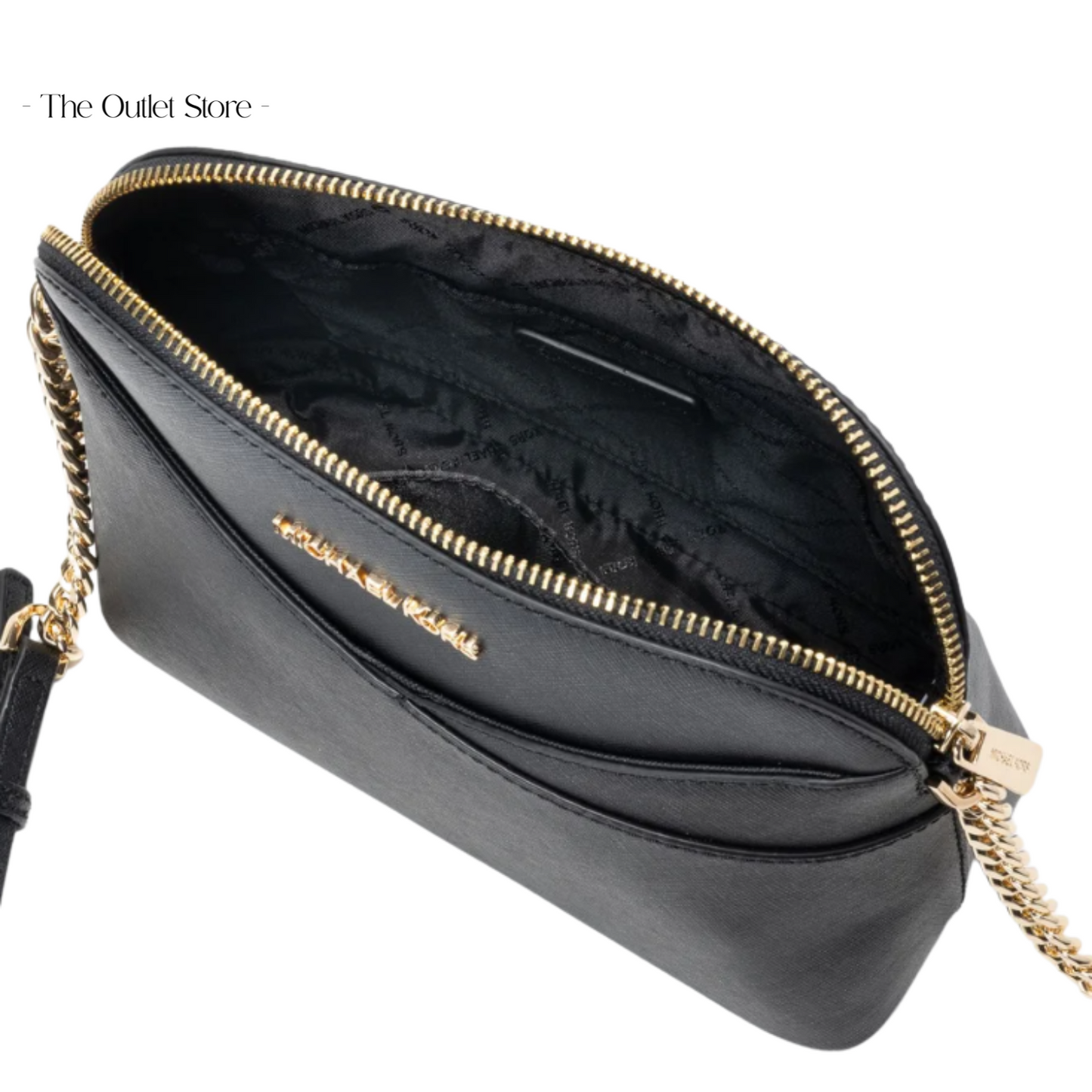 MICHAEL KORS JET SET TRAVEL MEDIUM DOME CROSSBODY BAG
