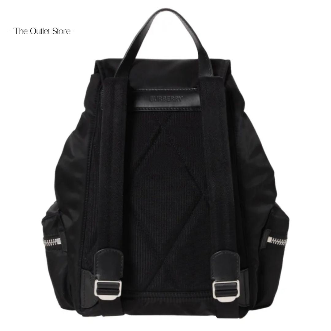 BURBERRY THE RUCKSACK NYLON BACKPACK (BLACK)