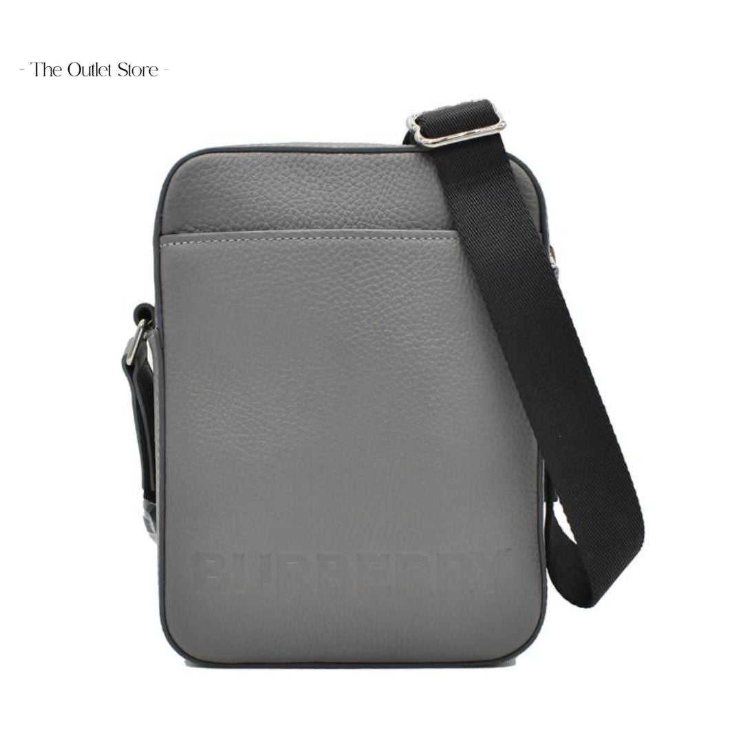 BURBERRY MEN'S THORNTON LEATHER CROSSBODY BAG