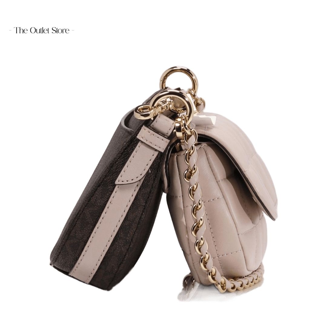 MICHAEL KORS JET SET 4-IN-1 CROSSBODY BAG SET (BROWN X PINK)