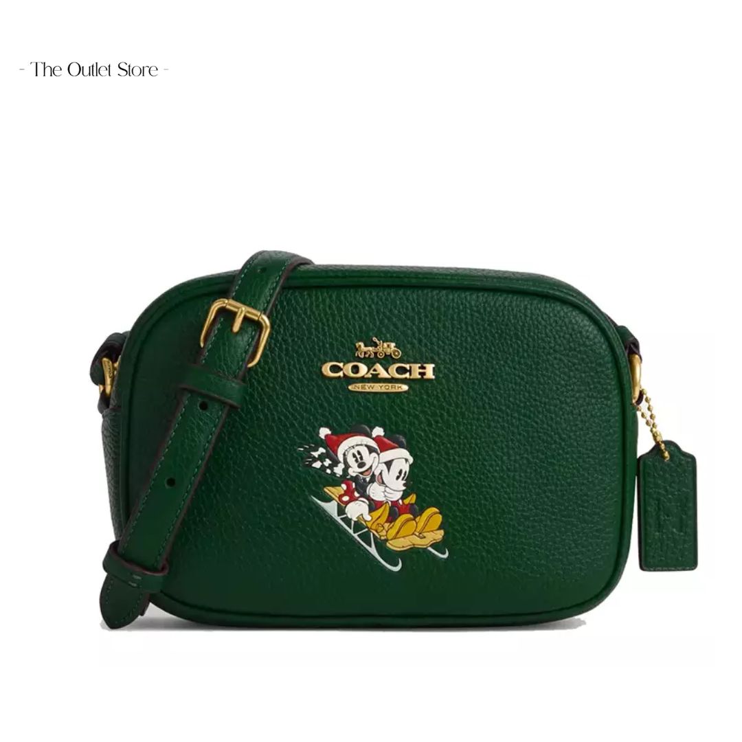 COACH DISNEY X COACH MINI JAMIE CAMERA BAG WITH SLED MOTIF
