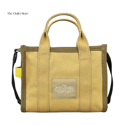 MARC JACOBS MINI TOTE BAG (SLATE GREEN MULTI)