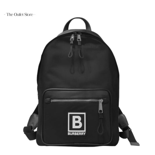 BURBERRY ABBEYDALE NYLON BACKPACK (BLACK)