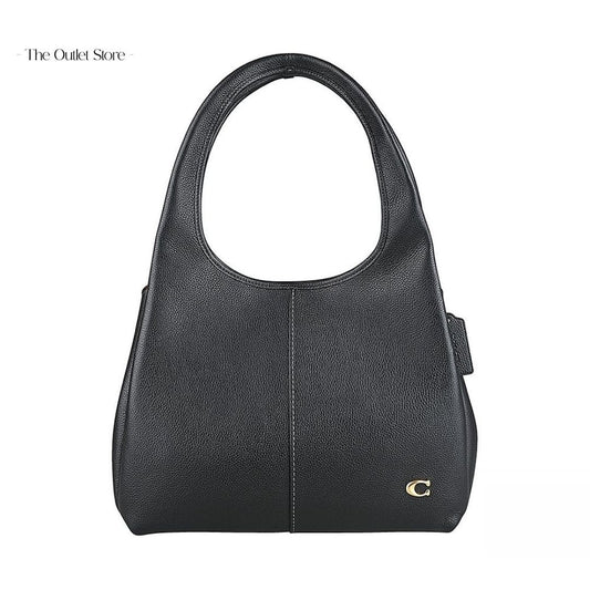 COACH LANA SHOULDER BAG (BLACK)
