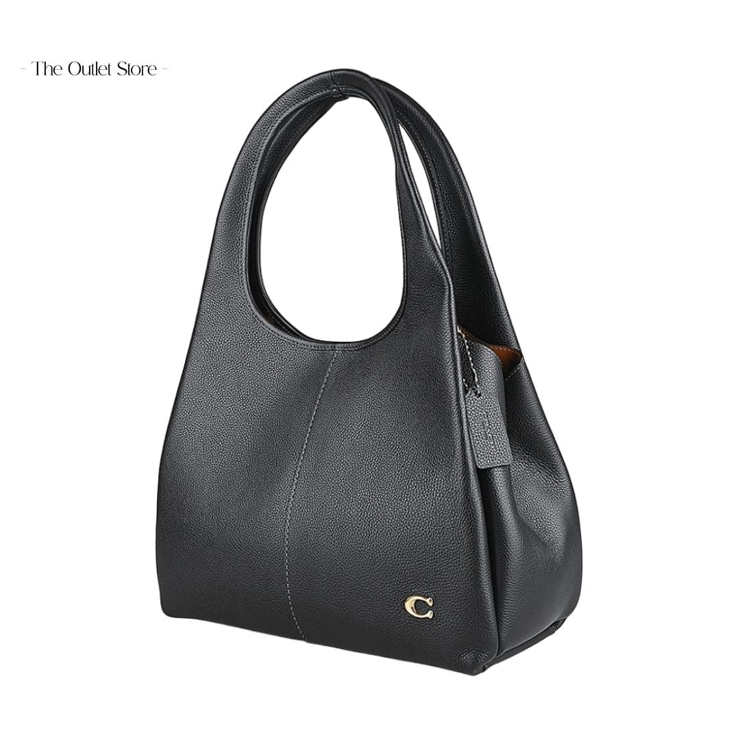COACH LANA SHOULDER BAG (BLACK)