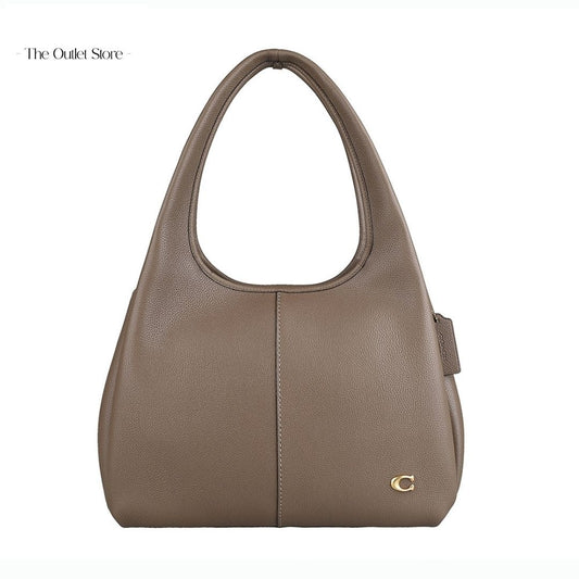 COACH LANA SHOULDER BAG (DARK STONE)