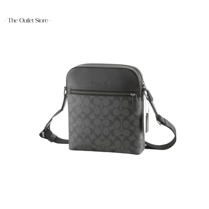 COACH HOUSTON FLIGHT BAG IN SIGNATURE CANVAS