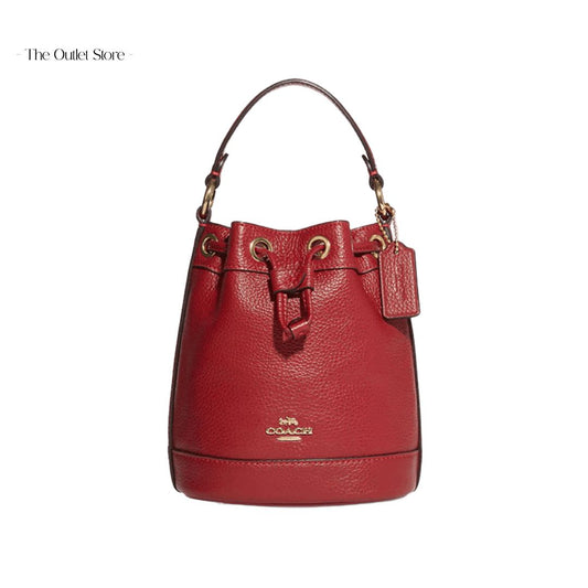 COACH DEMPSEY DRAWSTRING BUCKET BAG 15