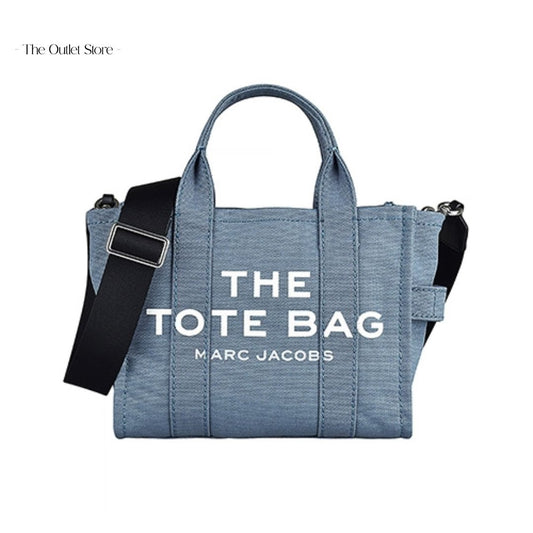 MARC JACOBS MINI TOTE BAG (BLUE SHADOW)