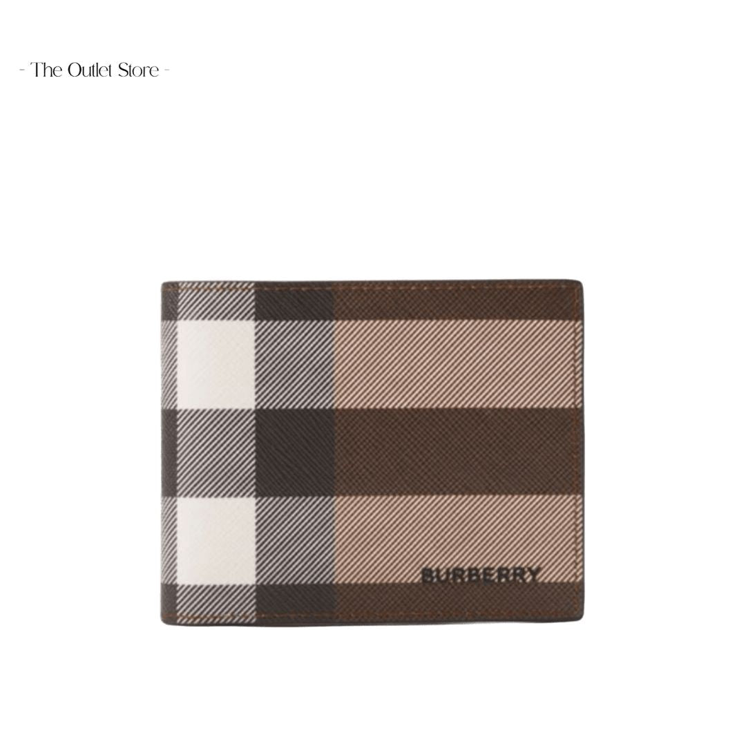 Burberry Slim Bifold Wallet 80527961 Brown – front view