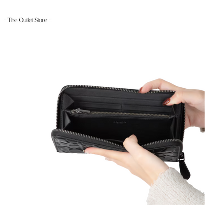 COACH ACCORDION WALLET IN SIGNATURE LEATHER