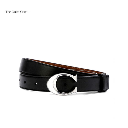 COACH SIGNATURE BUCKLE BELT(25MM)
