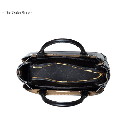 MICHAEL KORS REED SMALL LEATHER BELTED SATCHEL