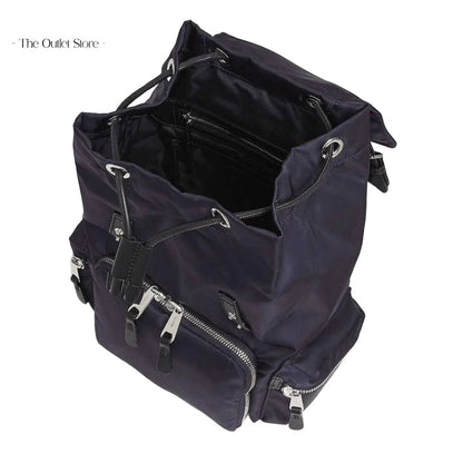 BURBERRY THE RUCKSACK NYLON BACKPACK (NAVY)