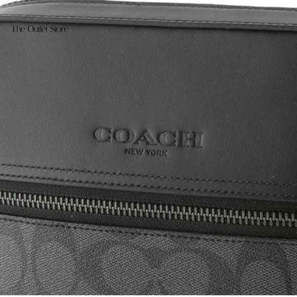 COACH HOUSTON FLIGHT BAG IN SIGNATURE CANVAS