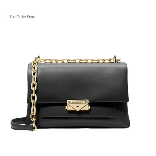MICHAEL KORS CECE MEDIUM FAUX LEATHER SHOULDER BAG