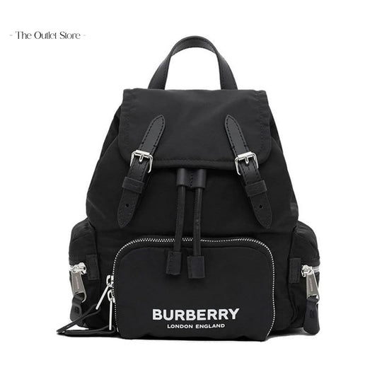 BURBERRY THE RUCKSACK NYLON BACKPACK (BLACK)