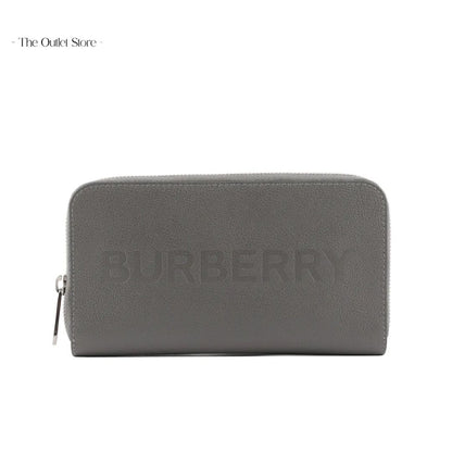 BURBERRY LEATHER WALLET (GREY)