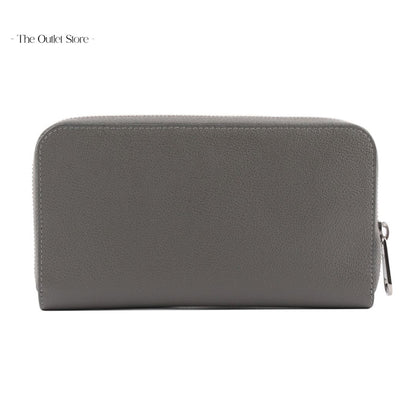 BURBERRY LEATHER WALLET (GREY)