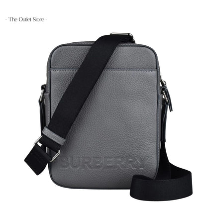 BURBERRY MEN'S THORNTON LEATHER CROSSBODY BAG