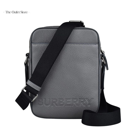 BURBERRY MEN'S THORNTON LEATHER CROSSBODY BAG