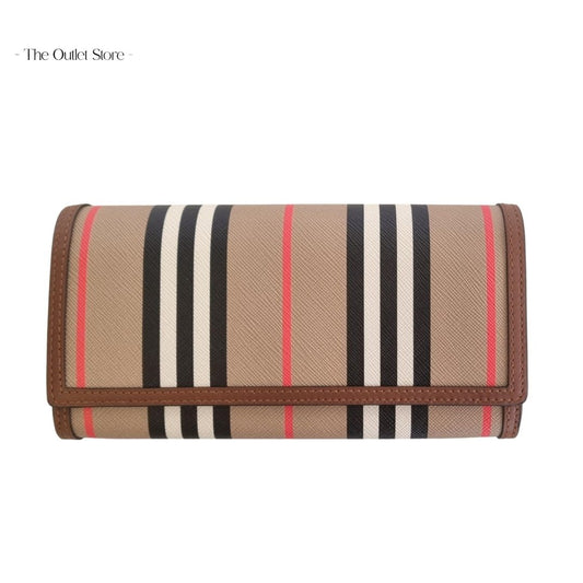 BURBERRY CONTINENTAL WALLET HALTON (TAN)