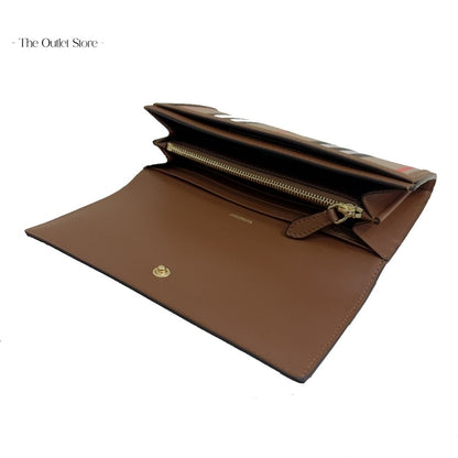 BURBERRY CONTINENTAL WALLET HALTON (TAN)