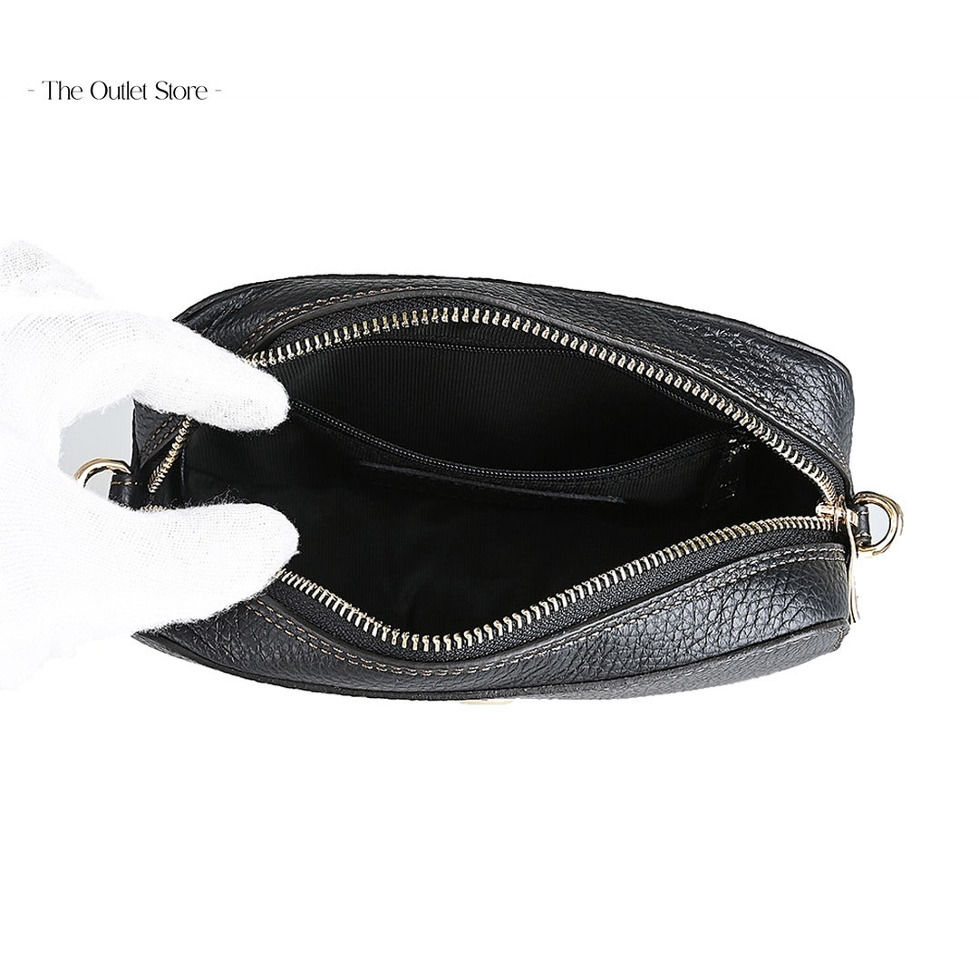 Furla Primula Mini Crossbody Bag WB00924 – Nero/Corda Naturale