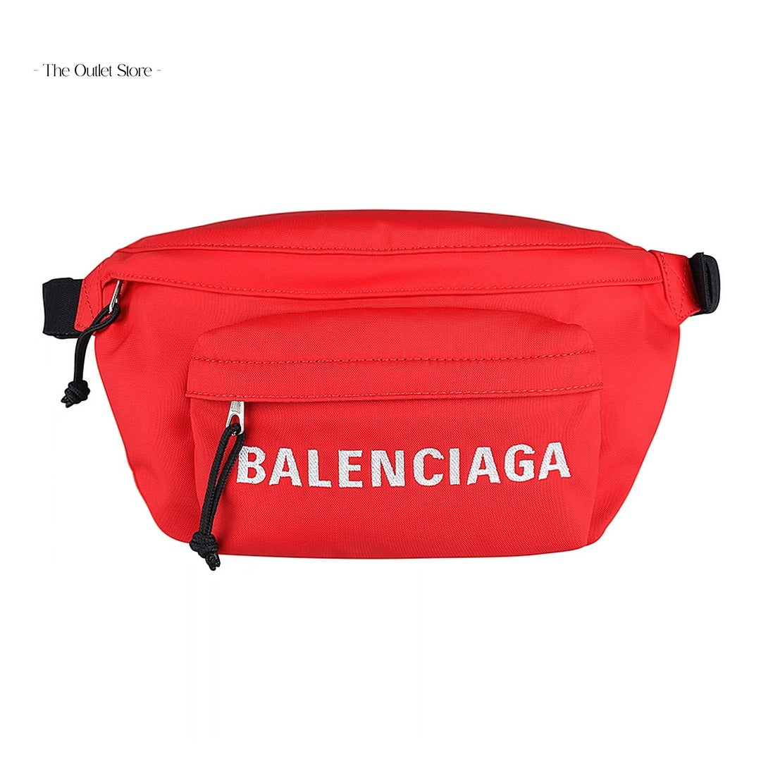 Balenciaga Wheel Belt Bag 533009 Bright Red – Front View