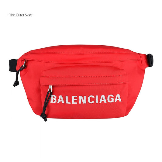 Balenciaga Wheel Belt Bag 533009 Bright Red – Front View