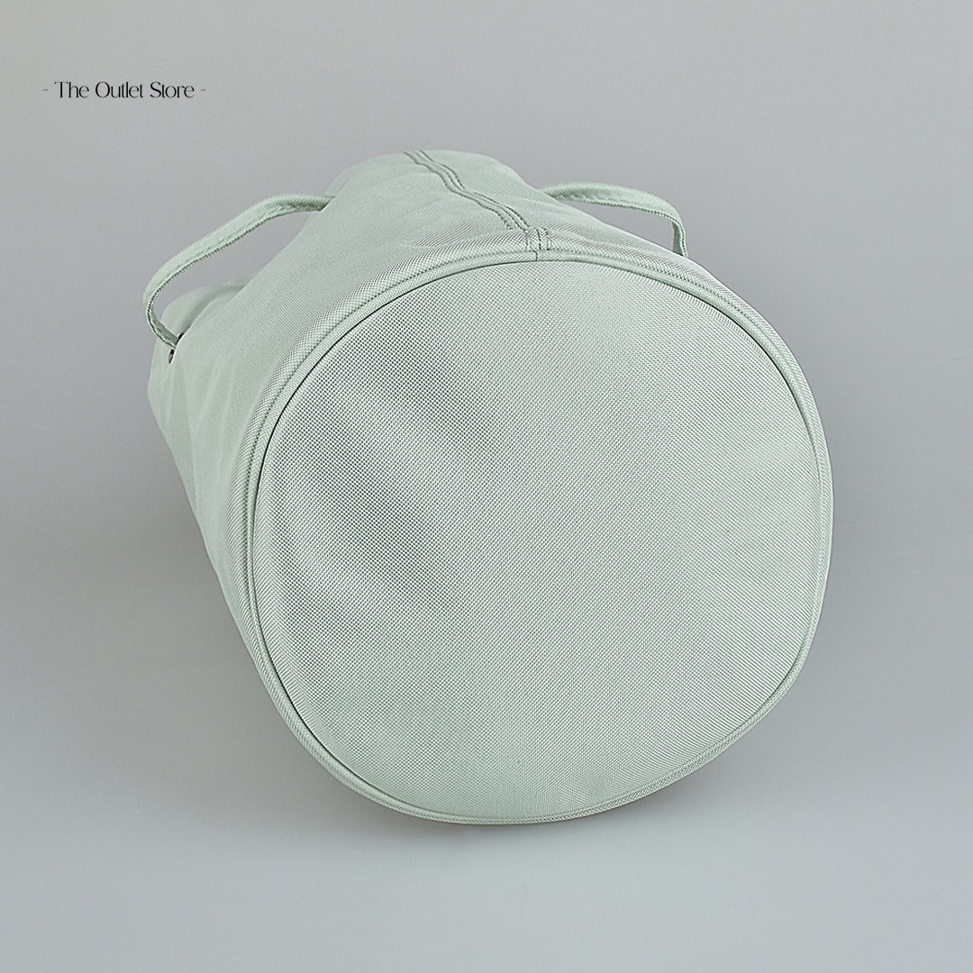 Balenciaga Wheel XS Drawstring Bucket Bag 656682 Light Green – Base View